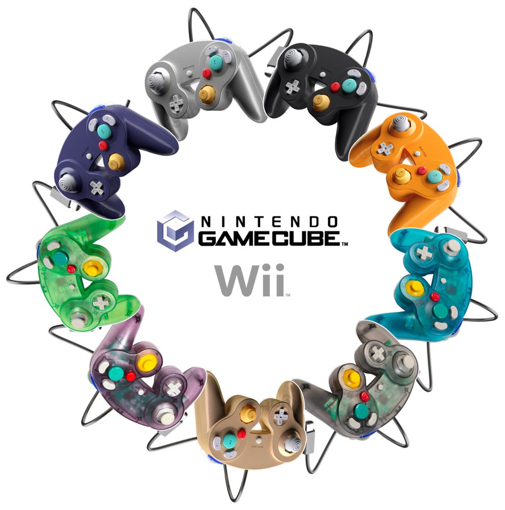 Nintendo GameCube Controllers - Traditional, Funtastic, & Special Edition Colors