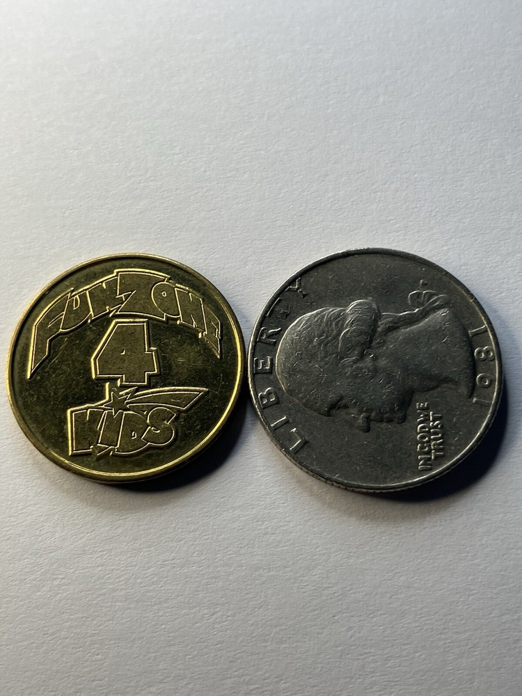 FunZone 4 Kids Arcade Token #ts1