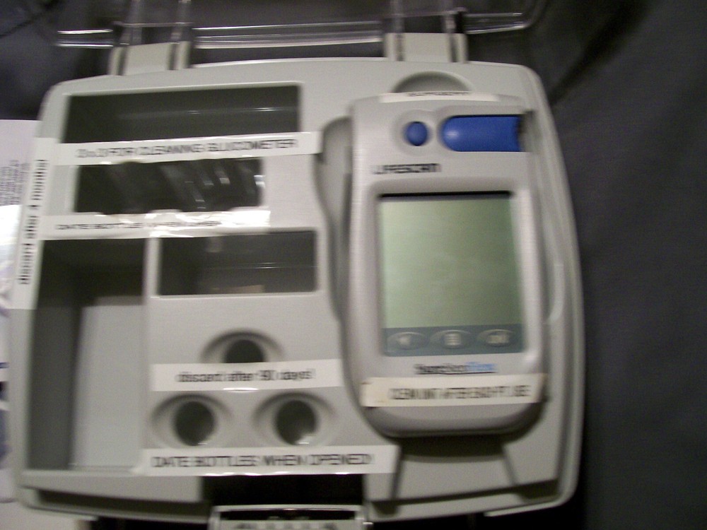 SURE STEP FLEX LIFESCAN WITH CASE AND METER ONLY