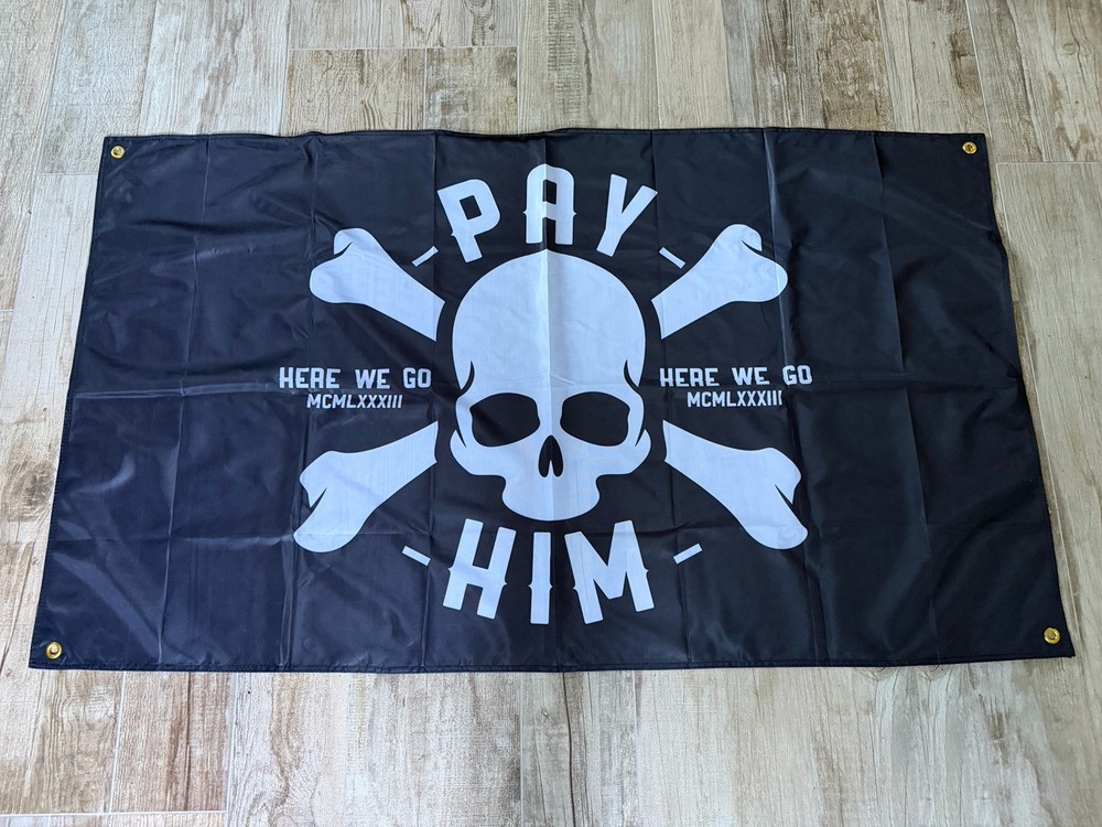 Josh Bridges Pay Him Flag 3’ X 5’