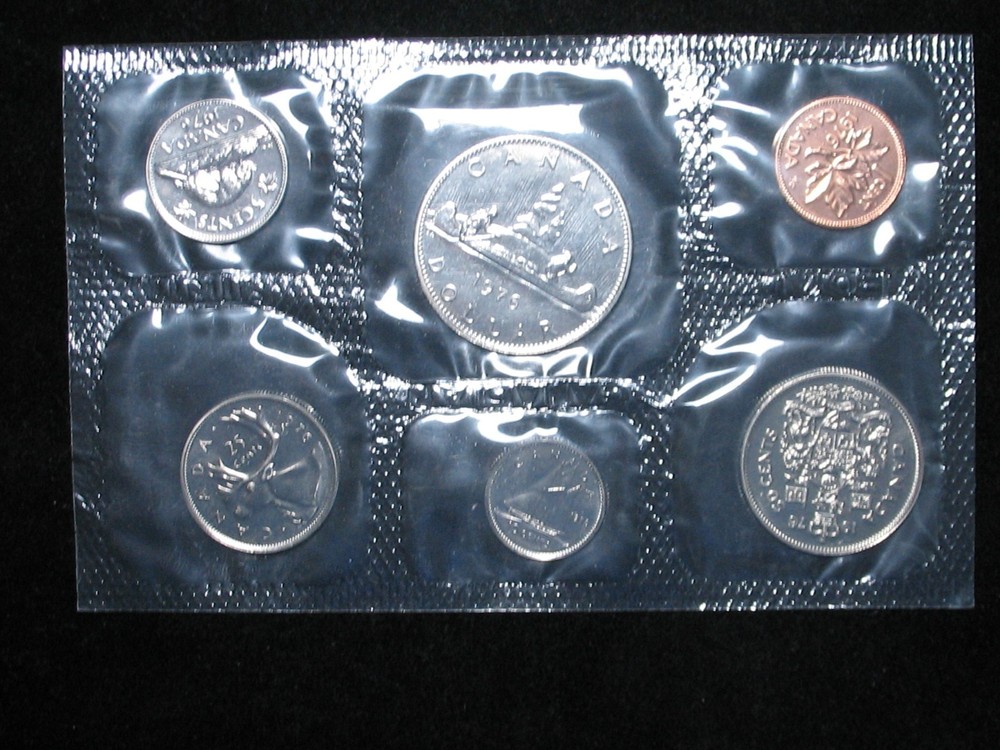 1976 CANADA PROOFLIKE MINT SET * WITH ORIGINAL MINT PACKAGING *