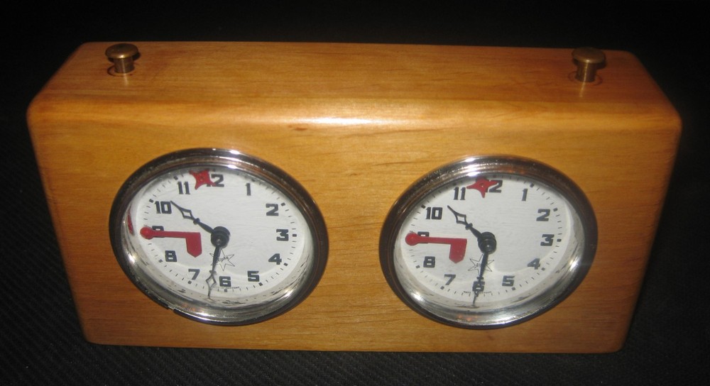 Vintage 1950s Alpha German Chess Clock Timer Model # 507 with Original Box