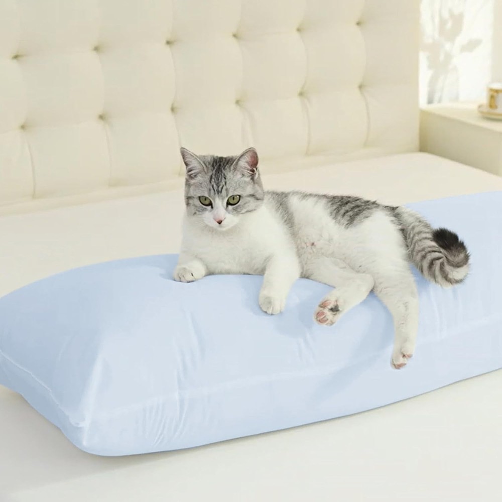 Body Pillow Insert - Breathable Full Body Pillow for Side Sleeper - Soft Long...