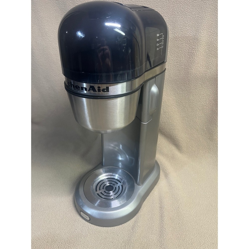 KitchenAid KCM0402OB Onyx Black Personal Coffee Maker Tested & Working