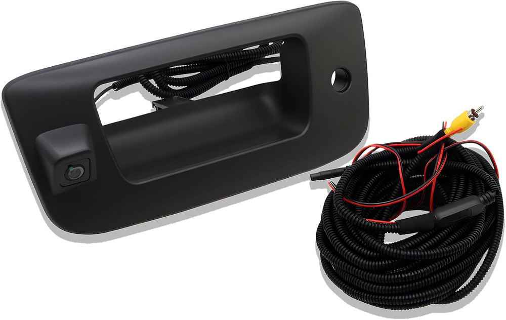 Rear View Tailgate Handle Camera Compatible with 2007-2014 Silverado/Sierra 1500