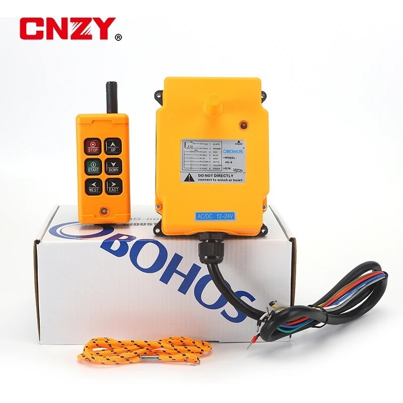 OBOHOS HS-6 Radio Crane Remote Control 6 Button Crane Radio Controller