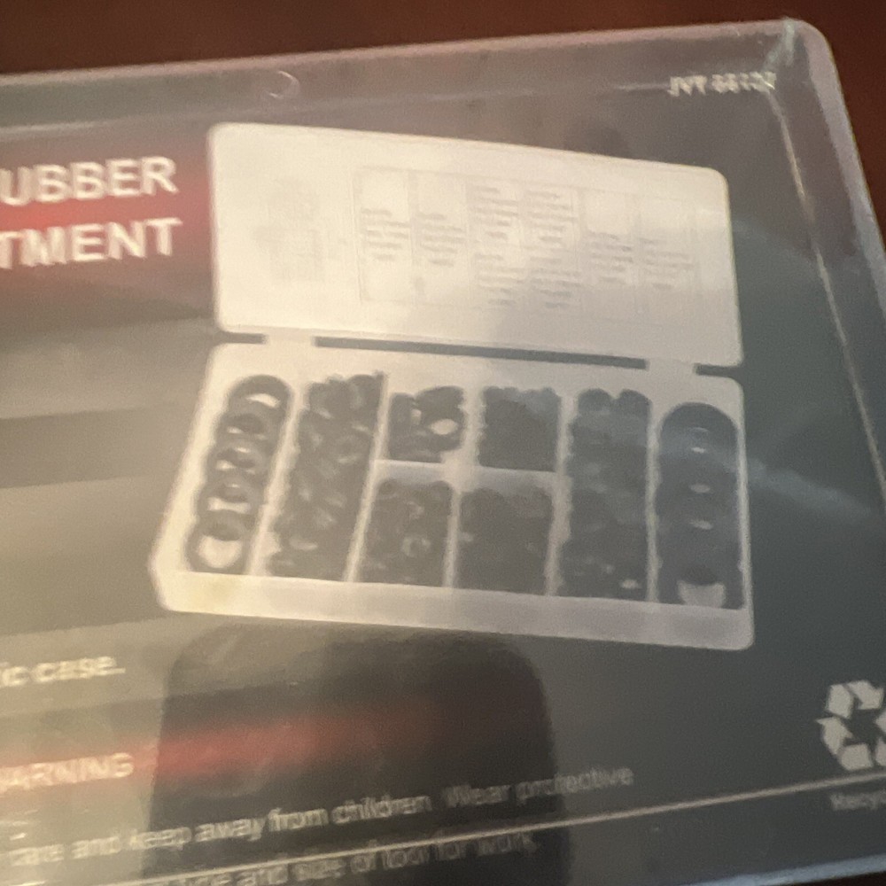 180pc RUBBER GROMMET ASSORTMENT Ja way Tool