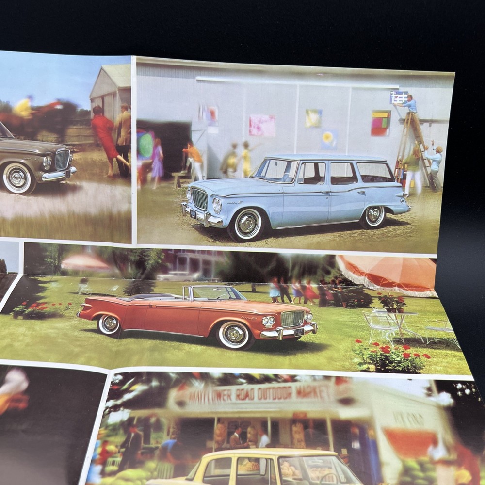 Vtg Original 1961 Studebaker Lark advertising brochure