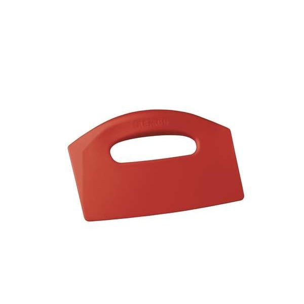 Remco 69604 Bench Scraper, Poly, Red, 8 1/2 X 5 In