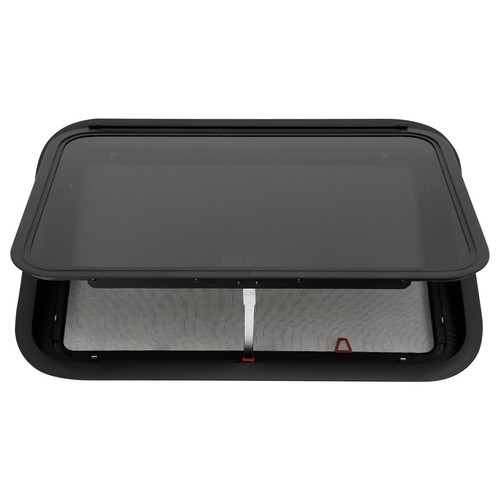 RV Camper Exit Window Push Out Glass Window Venting Window Rectangular 30-40°