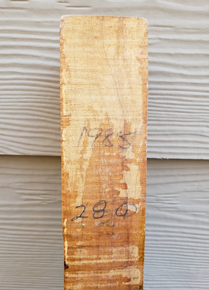 🔥 70.25" CURLY FIDDLEBACK TIGER MAPLE MUZZLELOADER RIFLE LONGRIFLE Blank Slab