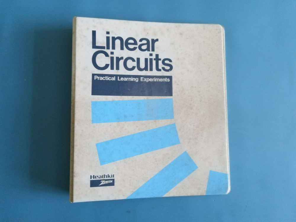 HEATHKIT  Education Systems LINEAR CIRCUITS -- Binder Only!!!