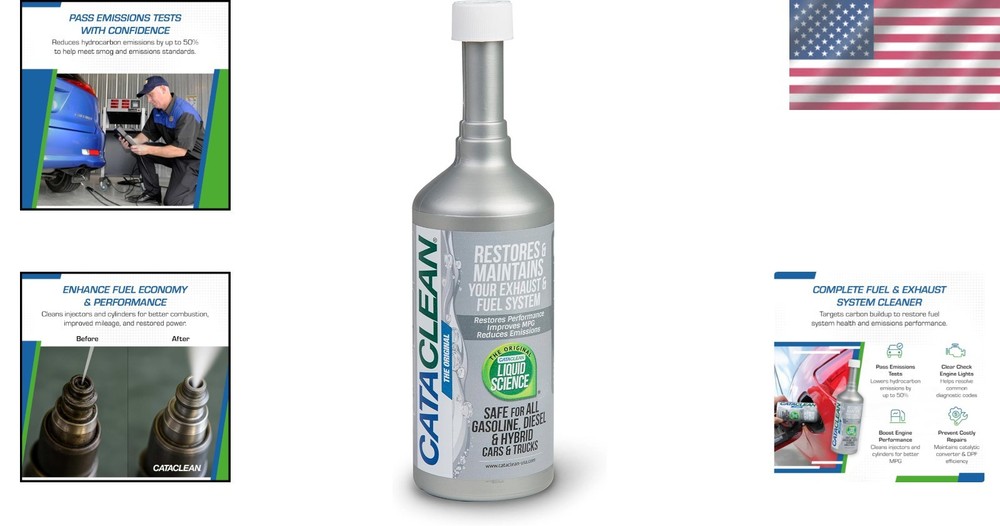 Fuel System & Exhaust Cleaner - Clear Engine Lights