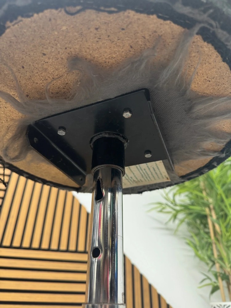 Fabric Top Drum Stool Throne / Double Braced Drum Hardware #OI64