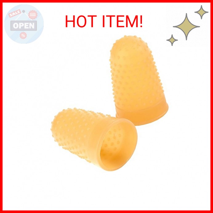 Swingline Rubber Finger Tips, Medium, Size 11-1/2, Finger Cots, 12 Pack (54035)