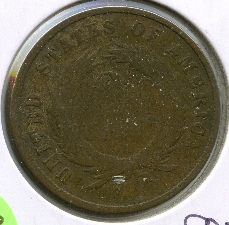 1870 2-Cent Coin - Two Cents - P866