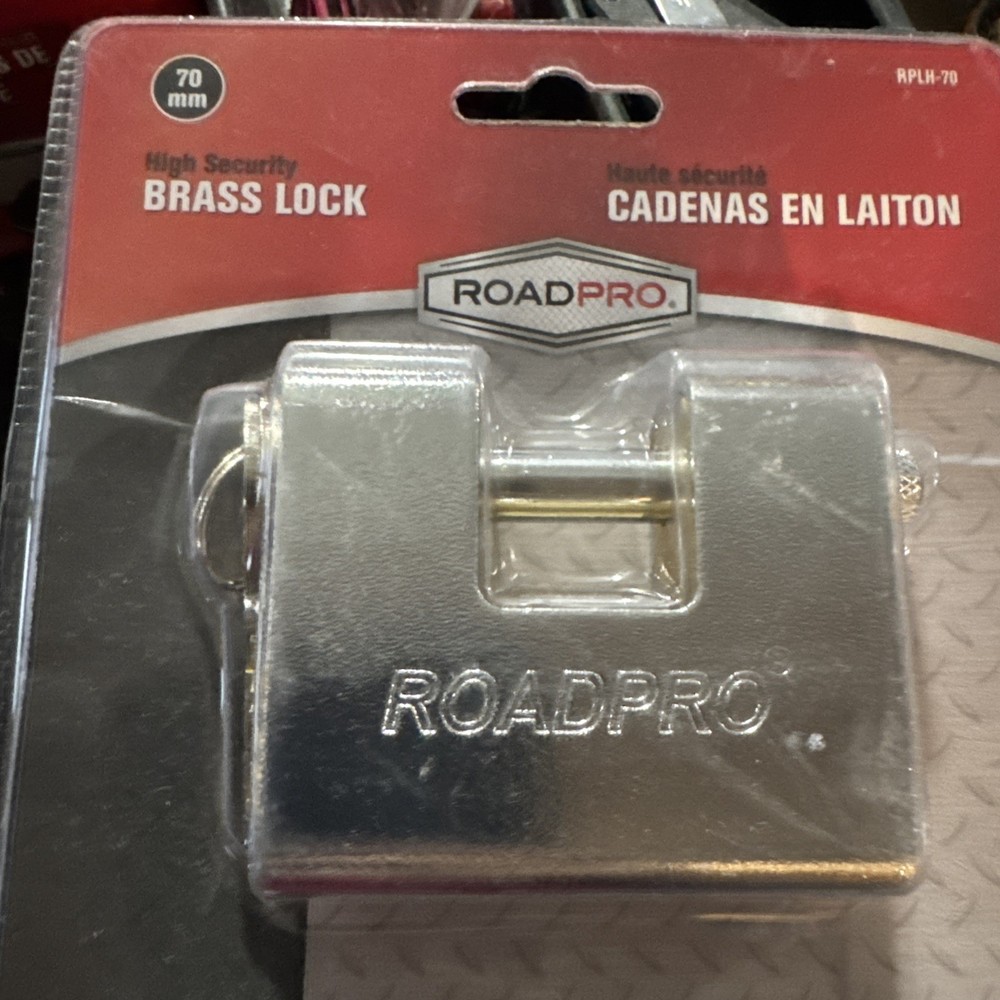 RoadPro High Security Brass Lock RPLH-70 (70 mm) High Security Lock