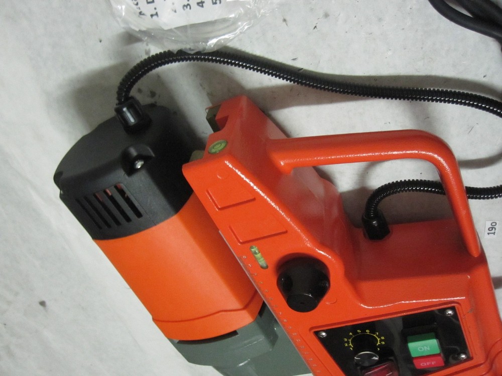 BARE 1550W Electric Drilling Machine Magnetic Drill Press Boring Power Drill