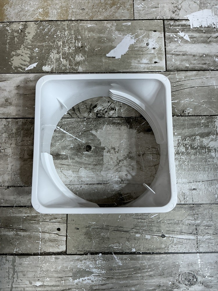 Black & Decker Portable AC Air Outlet Hose Connection Unit Side Adaptor Square