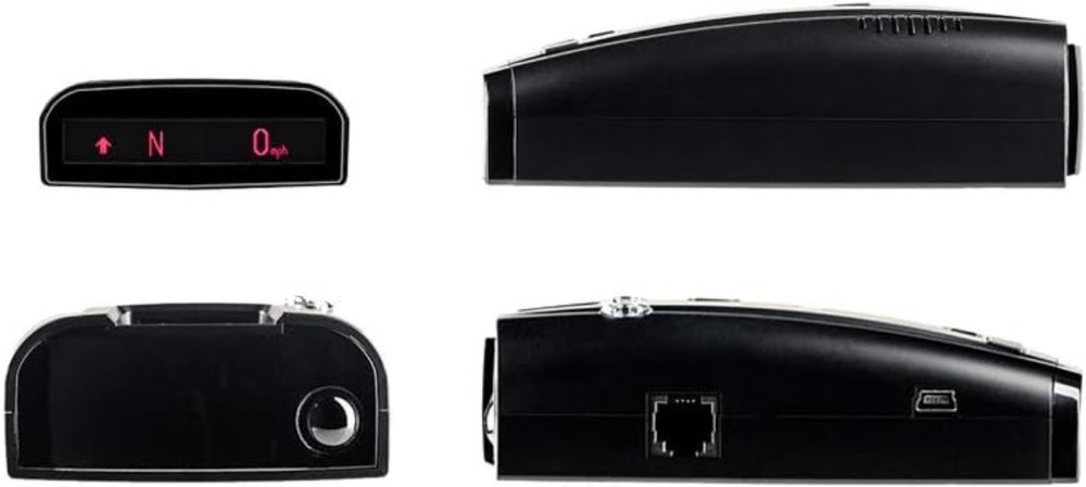 Oled Display Radar Detector with False Alert Filtering and Speed Adjustment