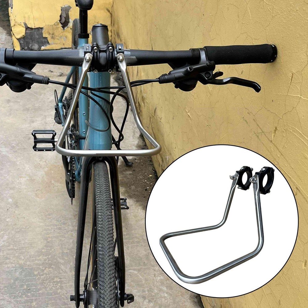 Bike Front Cargo Rack Replace Accessory Strong Load Capacity Durability Bicycle