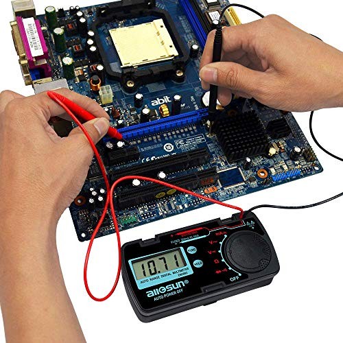 ALLOSUN Pocket Size Compact Digital Multimeter Auto Range Multi EM3082