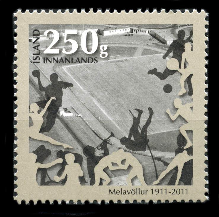 Iceland: 2011 Melavollur Stadium Centennial (1235) MNH