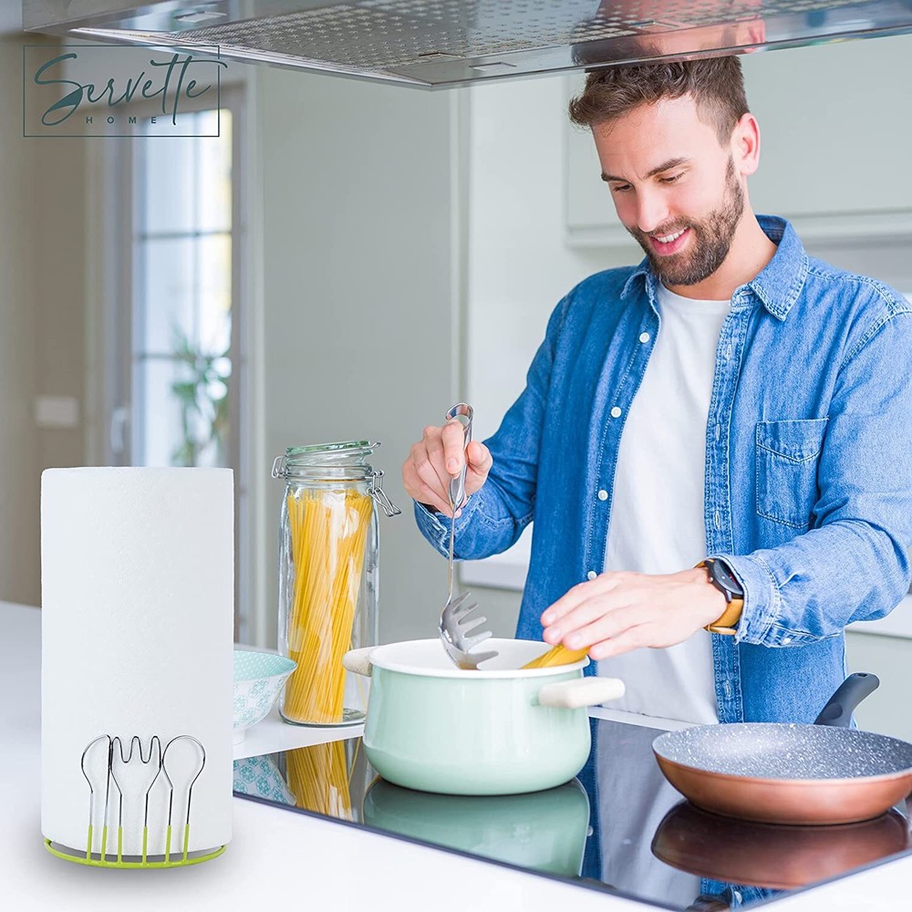 Wire Cutlery Designed Paper Towel Holder