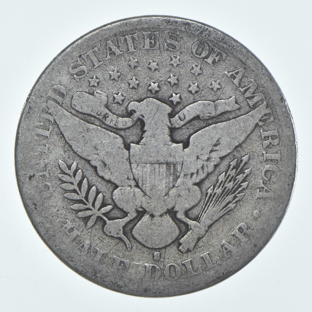 1894-S Barber Half Dollar Average Circ 90% Silver