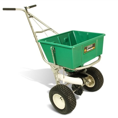LESCO Stainless Steel Spreader - 80 Pound Capacity - Each