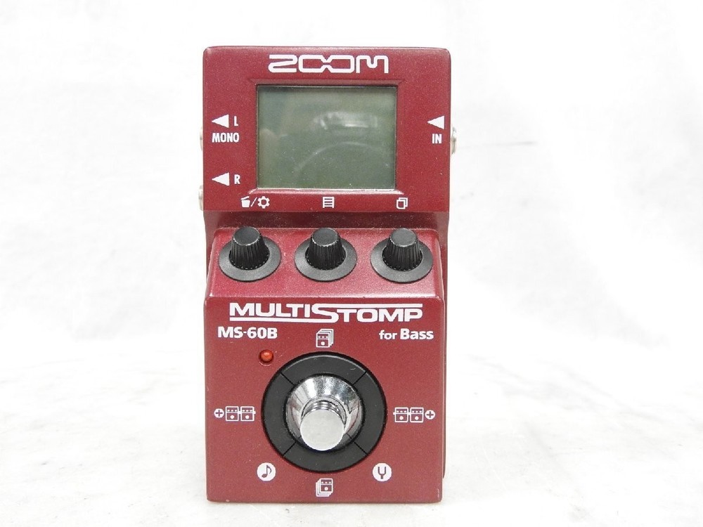 ZOOM MS-60B Multistomp Bass Effects Pedal
