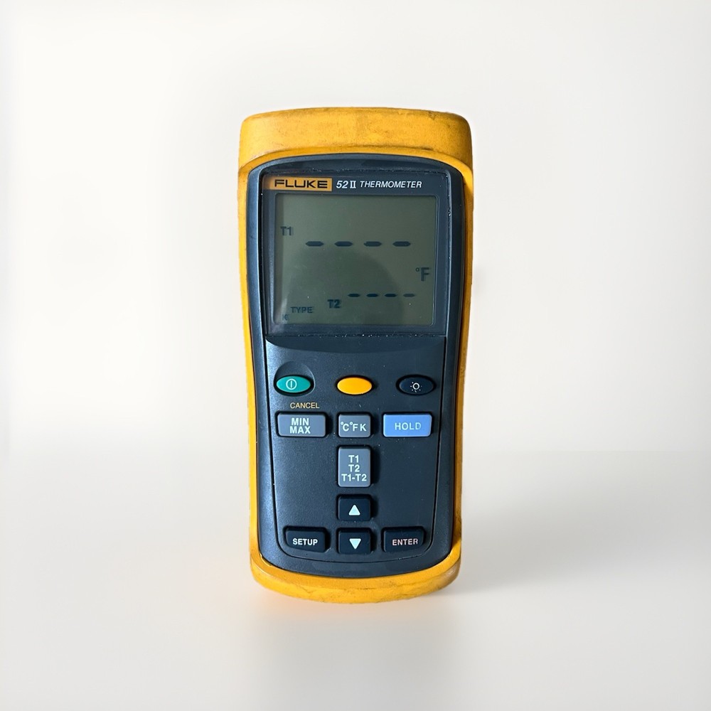 Fluke 52 II Thermometer - w/ Case - No Cables