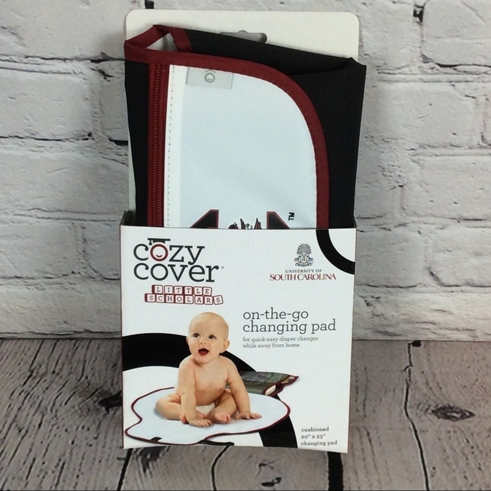 NCAA SC GAMECOCKS Cozy Cover Diaper Changing Pad