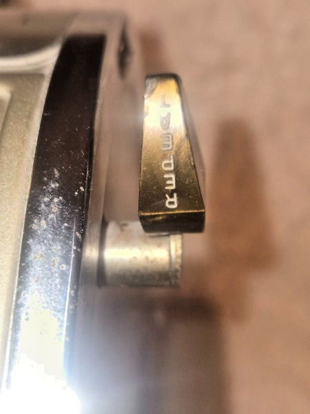 Vintage Paymaster Series X-550 Check Writer Protector - 7 Column - With Key!