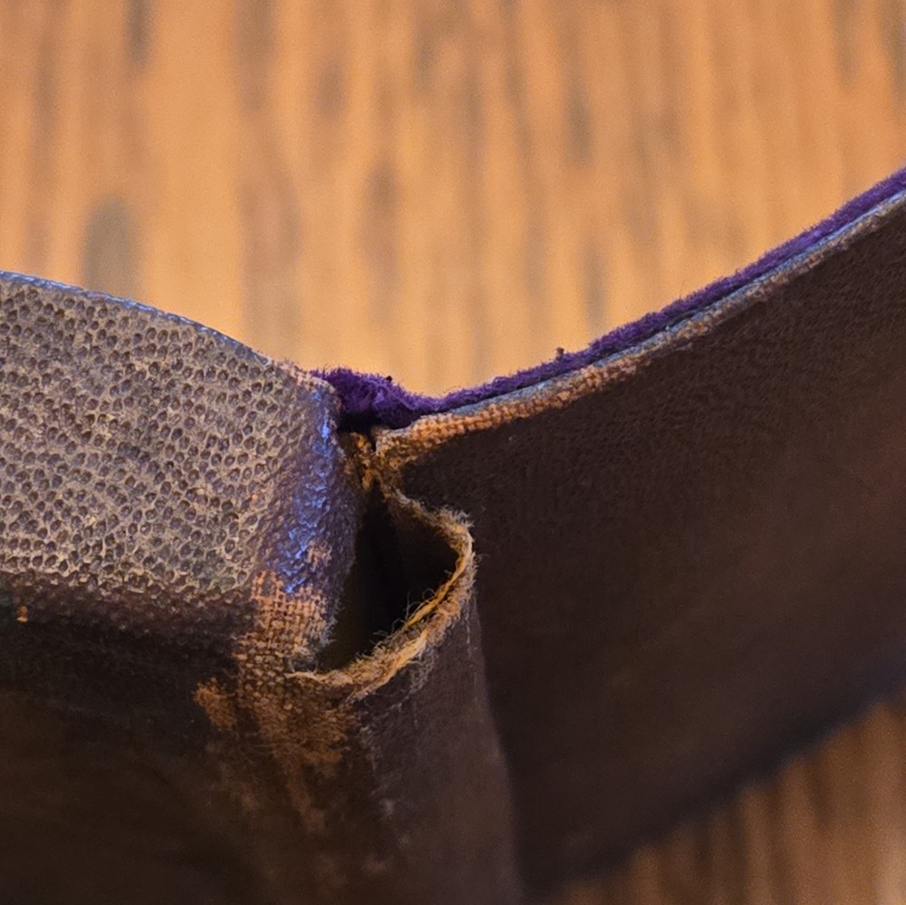 Vintage Gillette Razor Box Velvet Lined, Empty (#5)