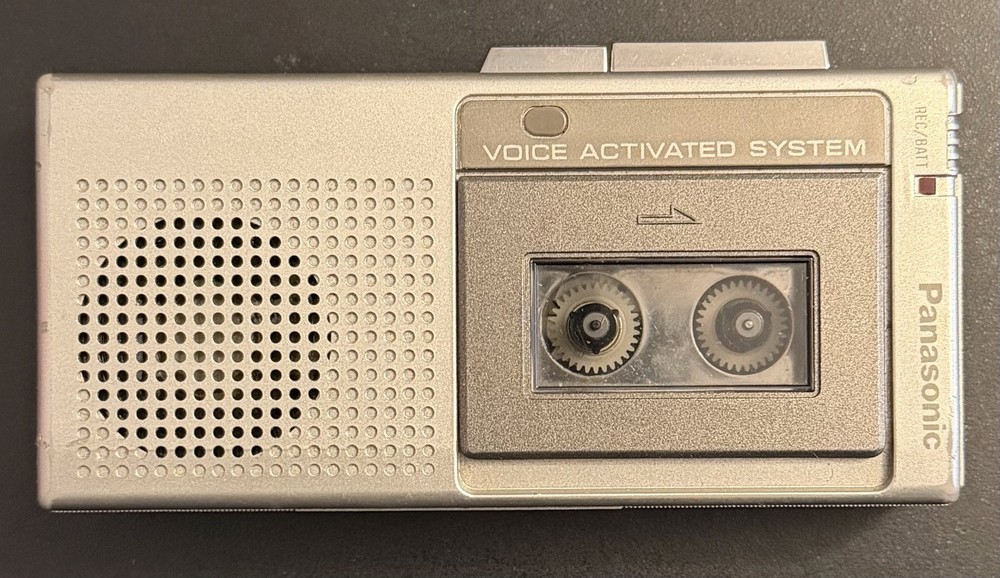 Vintage Panasonic Microcassette Recorder - Model RN-109A