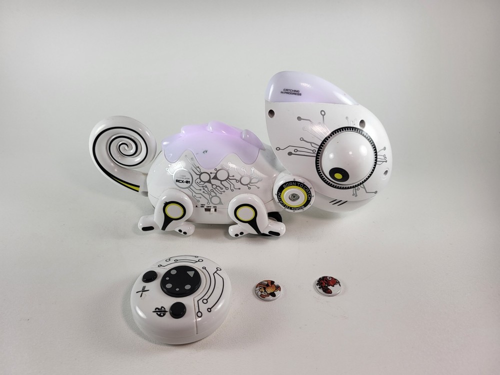 Sharper Image Chameleon Robot Remote Controlled Toy Works Great RCX-01