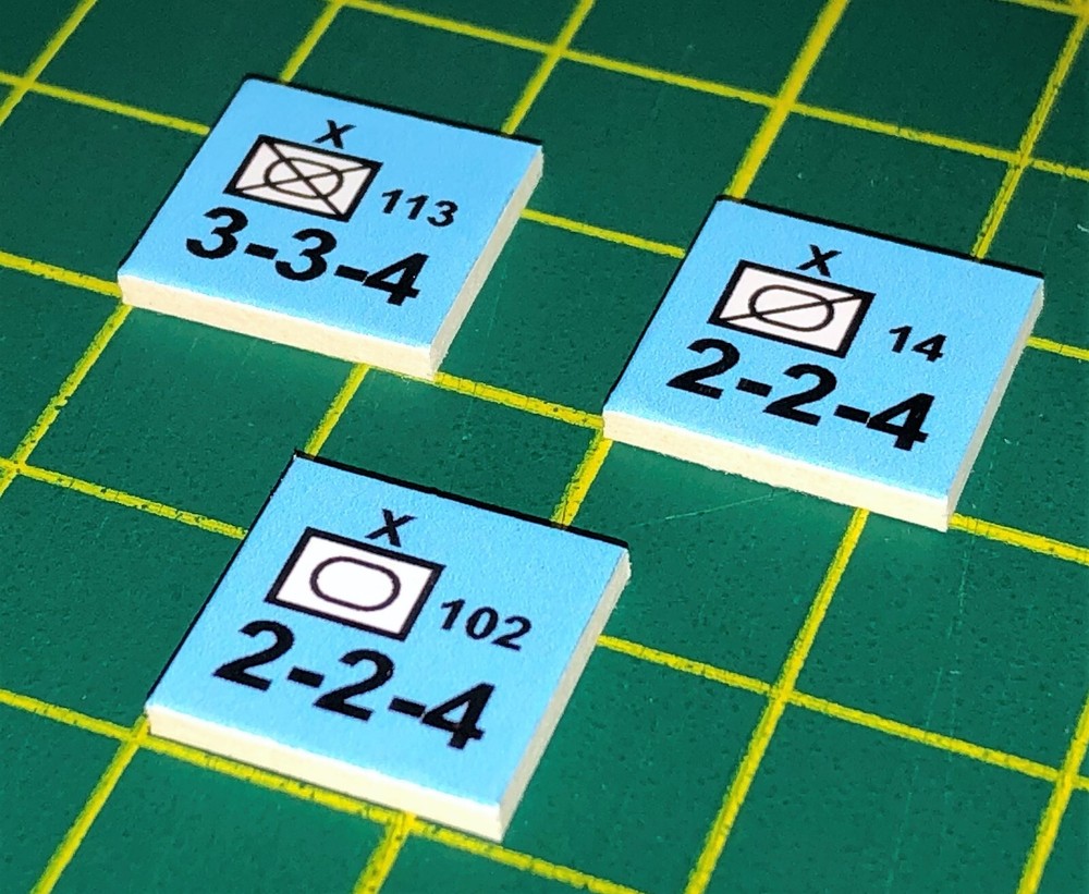 D-Day variant, Avalon Hill, 79 counters + Rules + Order of Battle