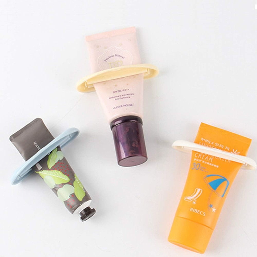 4 Pack Toothpaste Squeezers, Tube Squeezer for Toothpaste, Hand Cream, Polygel T