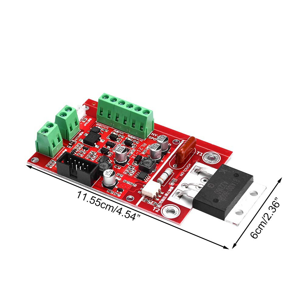 NY-D08 100A Color LCD Spot Welding Machine Control Board Panel Controller Welder