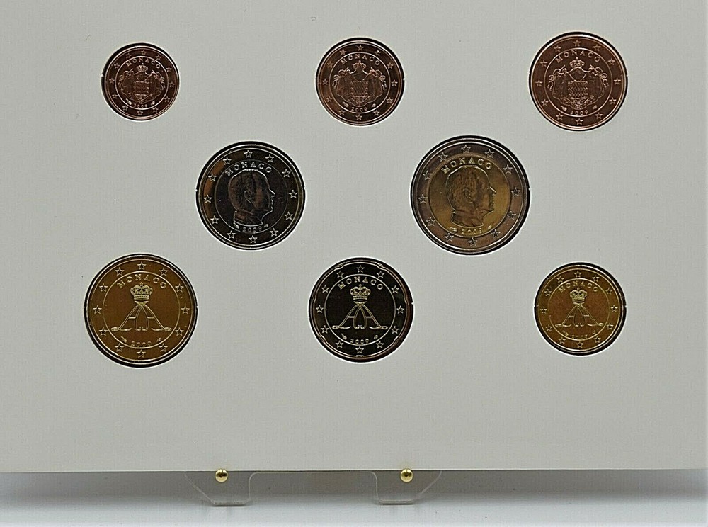 Monaco 2009 - BU Euro Coinset