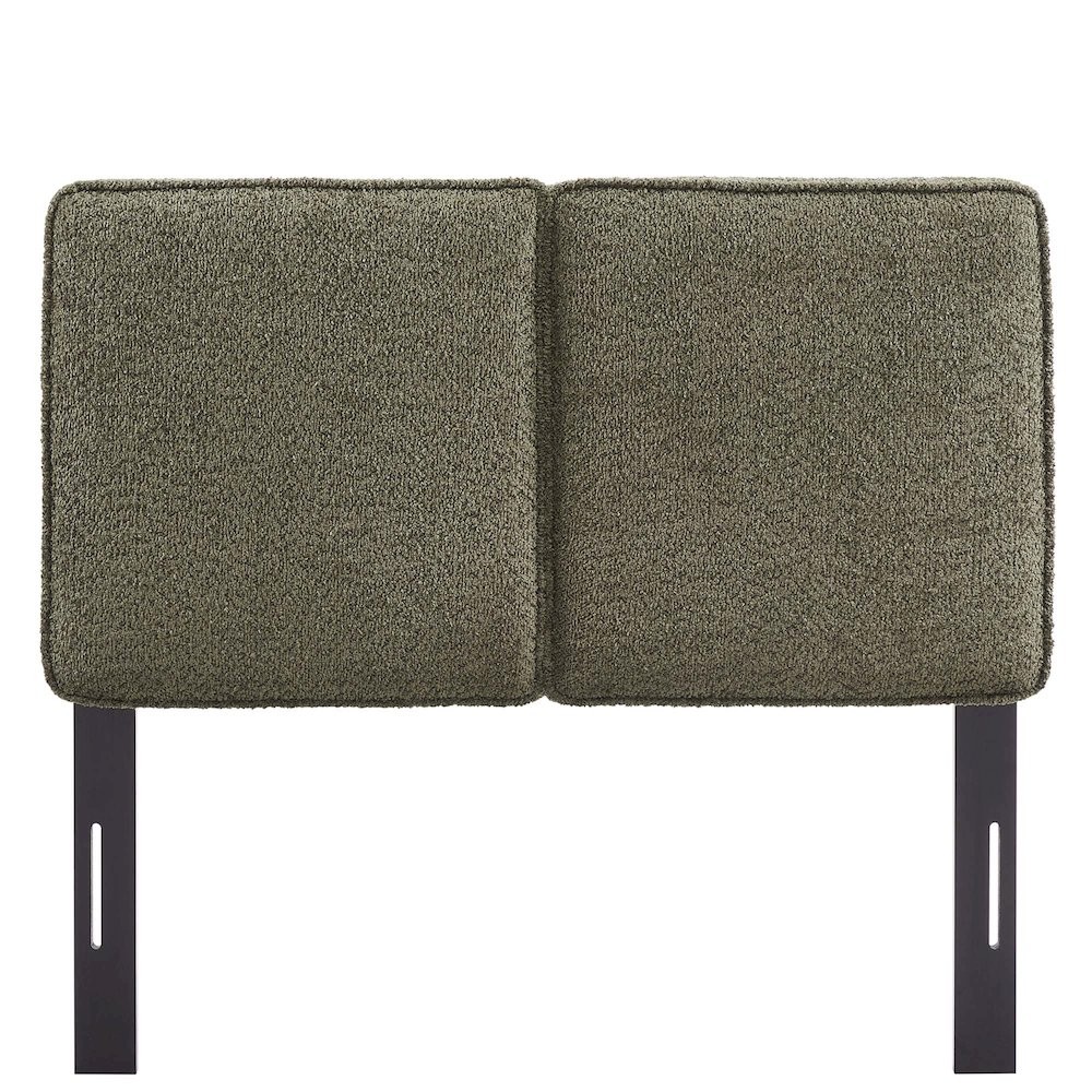 Lindee Boucle Fabric Twin Headboard