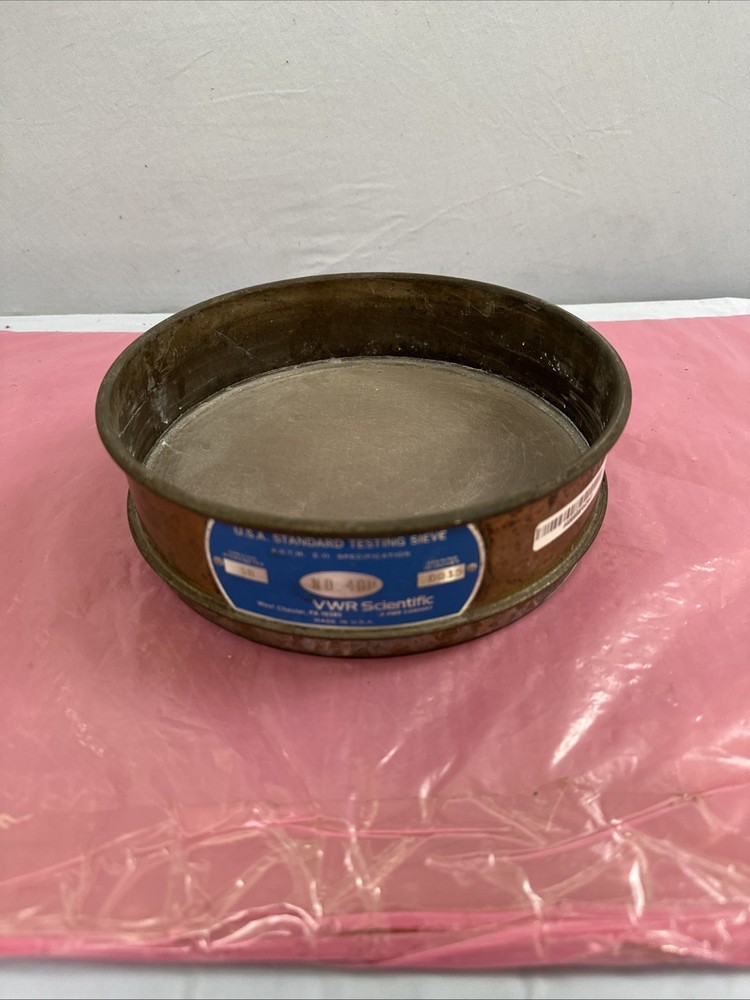 VWR - No. 400 - Standard Testing Sieve - 38 Micrometer