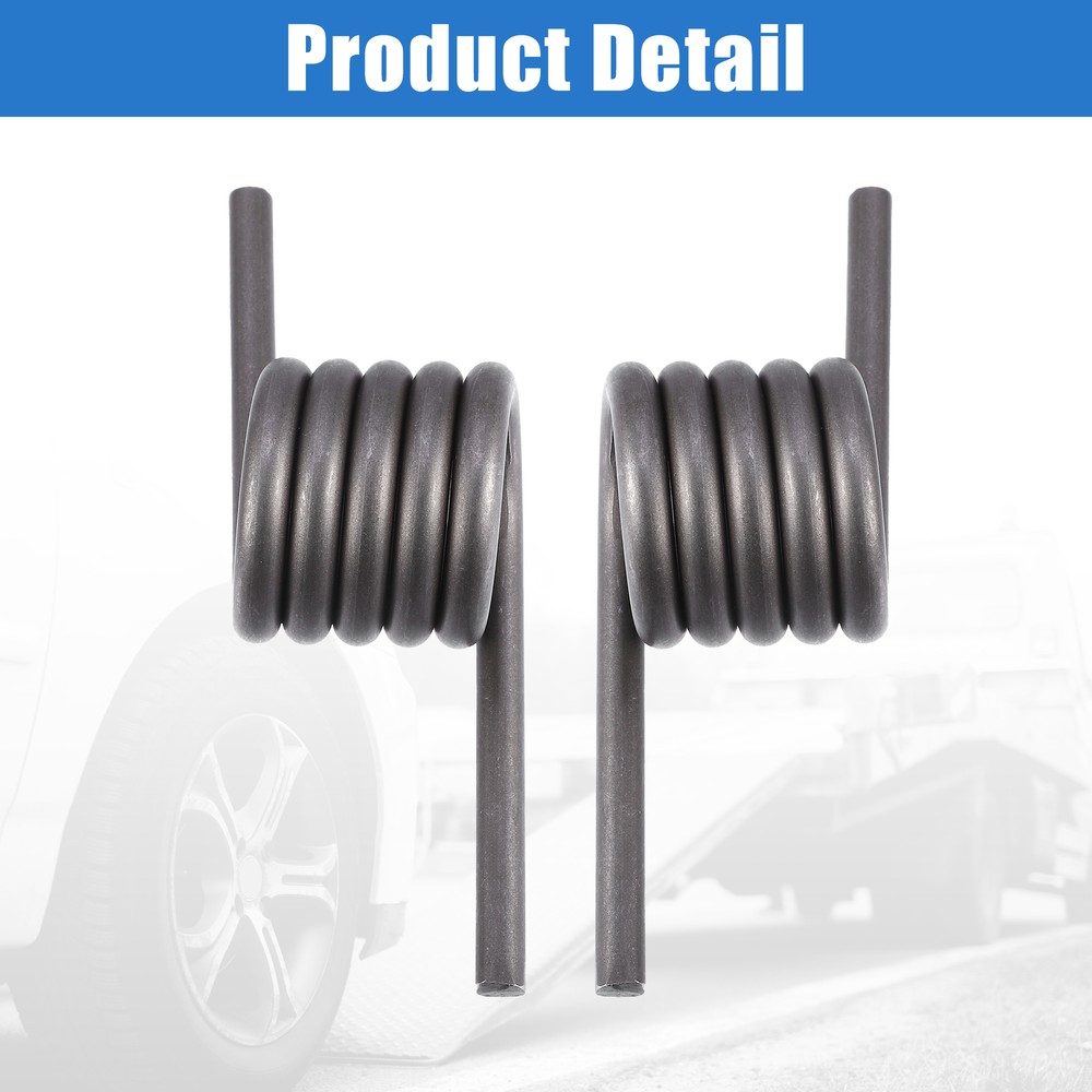 Universal Car Trailer Ramp Spring Trailer Coil Springs Left Right Side Pack of 2