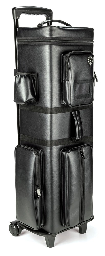 McDermott 20x20 Rolling Pool Cue Case Black