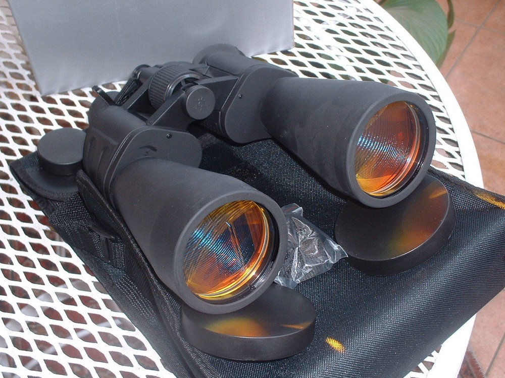 Day /Night prism 20-70 Binoculars Ruby lenses "Vision"