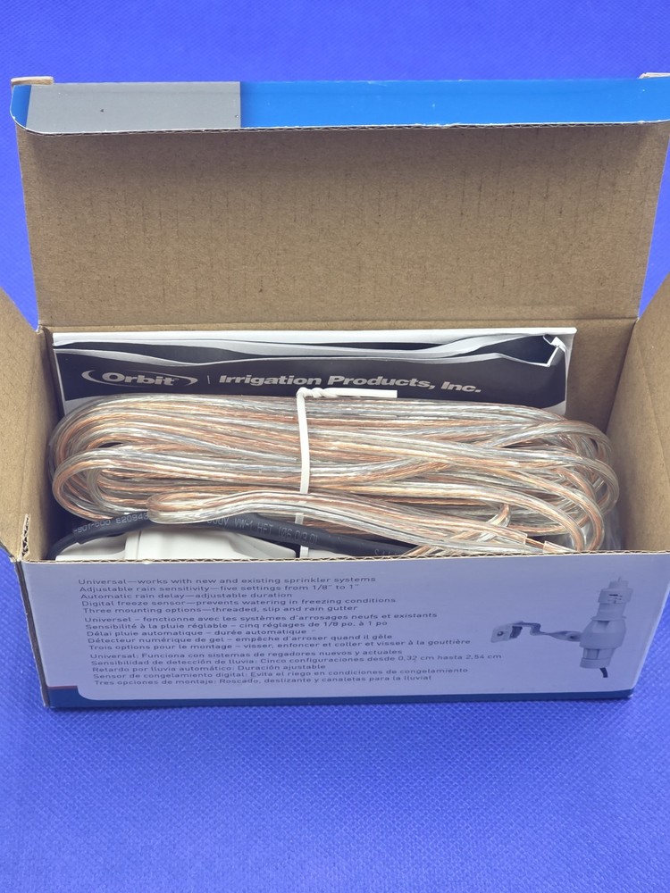 Orbit 57069 Rain/Freeze Sensor Universal Automatic-Open Box New
