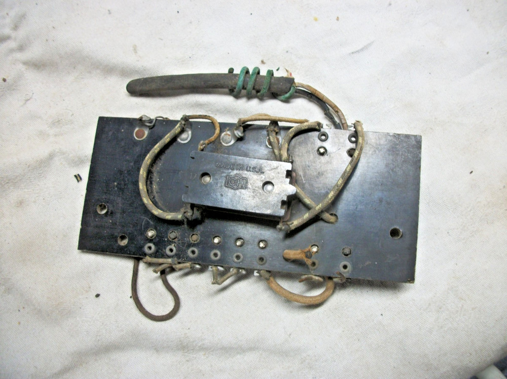 Two old (1950?) electrical/communication devices