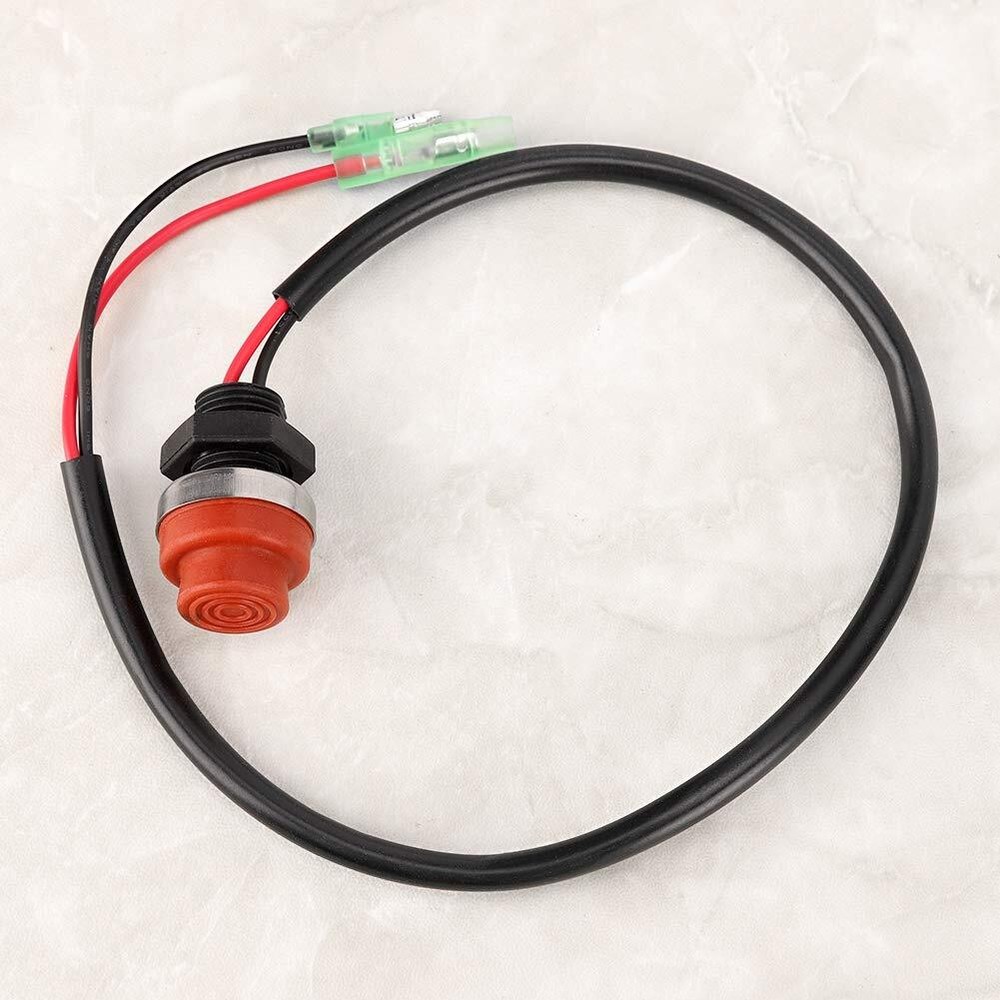 For 1989 Evinrude Johnson Outboard Start Button Boat Button Switch, Start Stop S