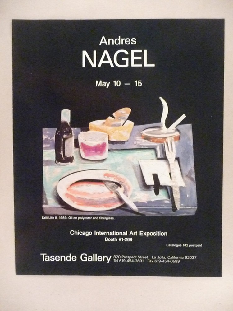 Andres Nagel MAGAZINE AD - 1990
